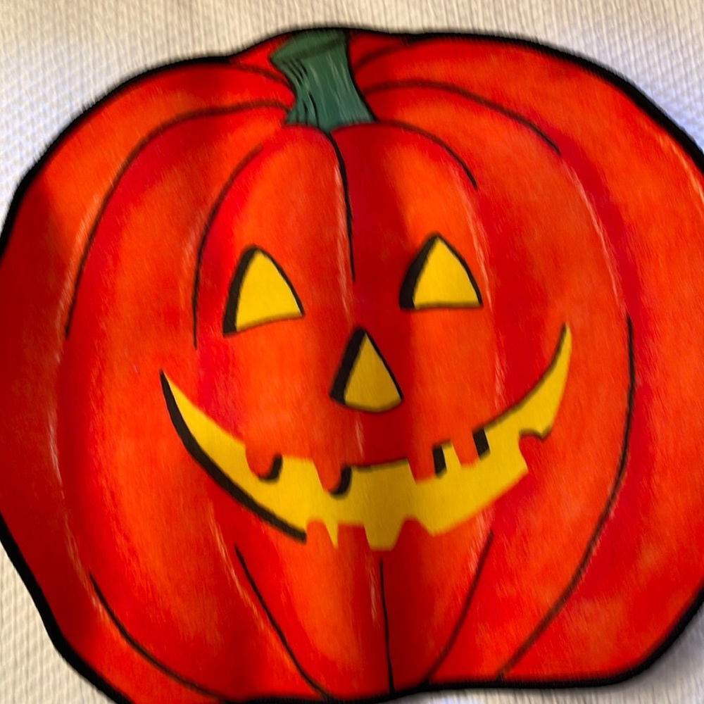 Pumpkin rug
